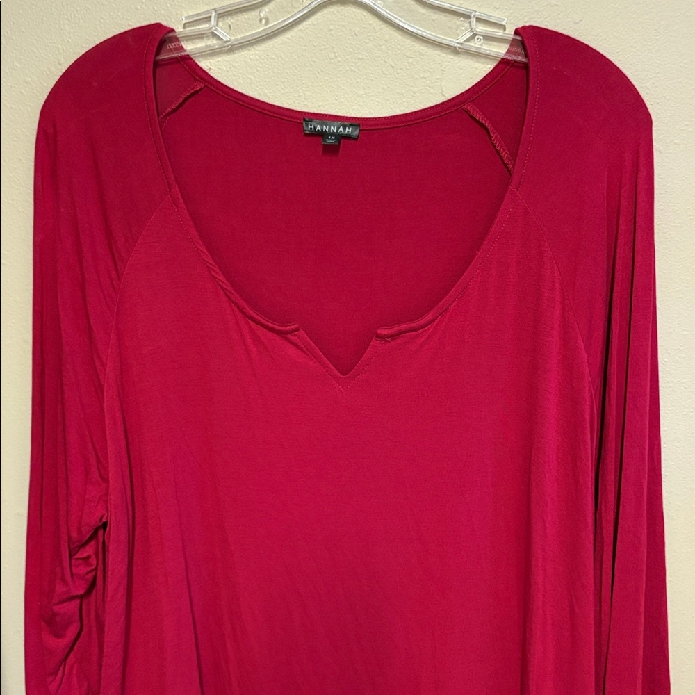 Hannah Red / Burgundy Tunic